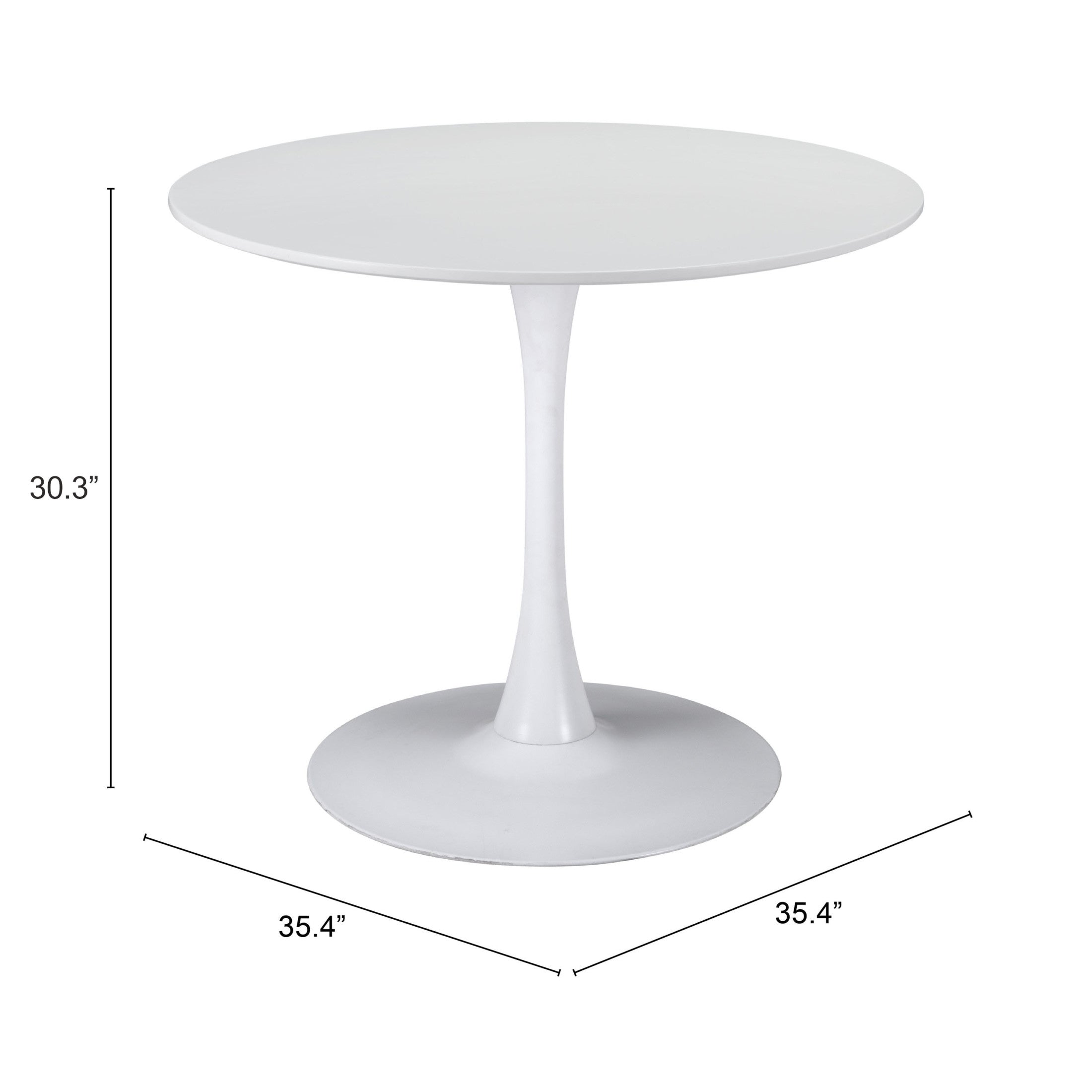 Opus Dining Table White