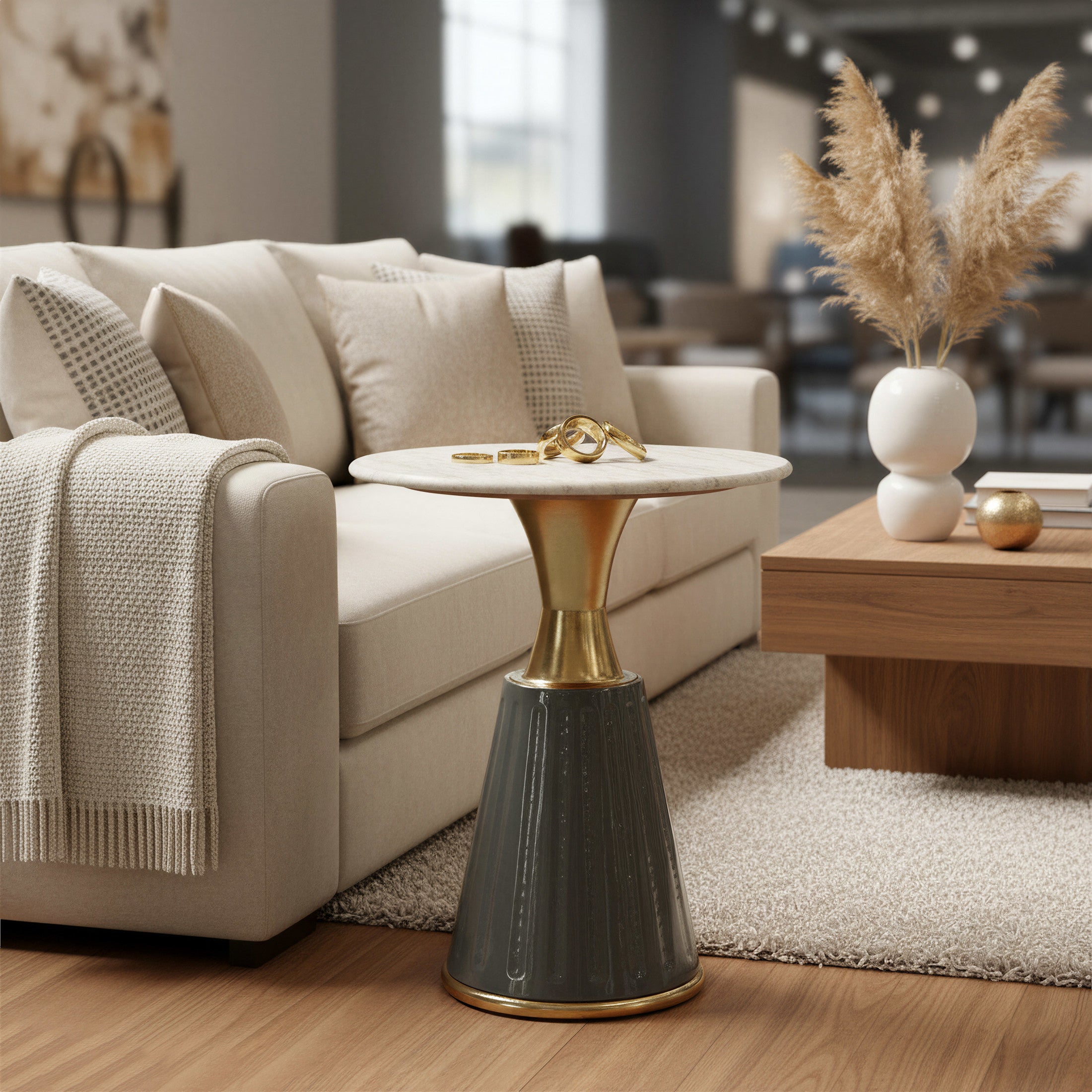 Glasa Side Table Multicolor
