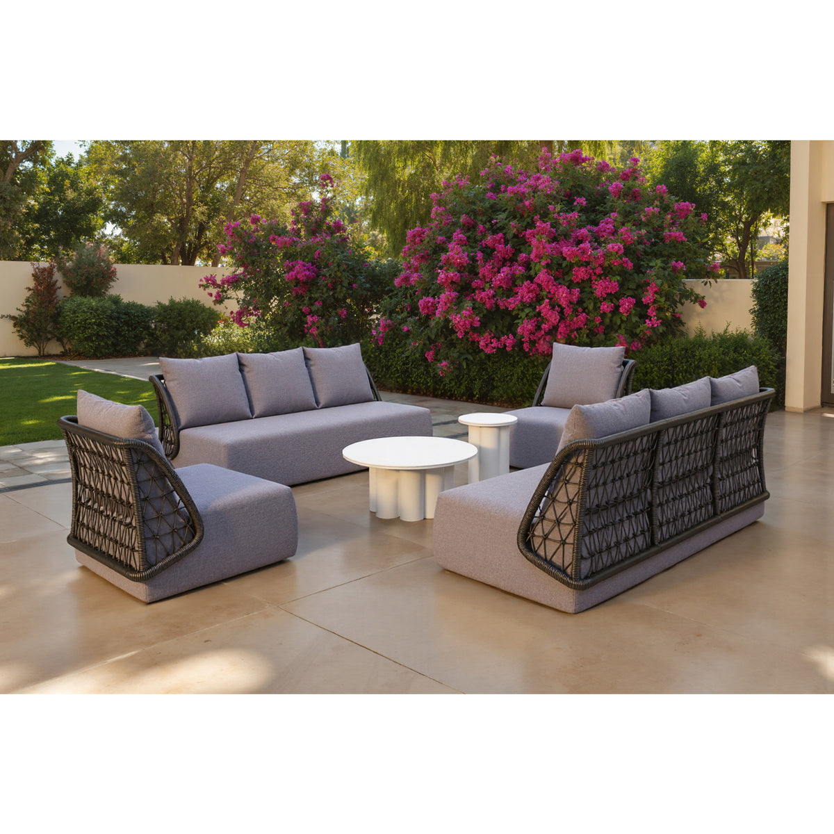 Mekan Accent Chair Gray