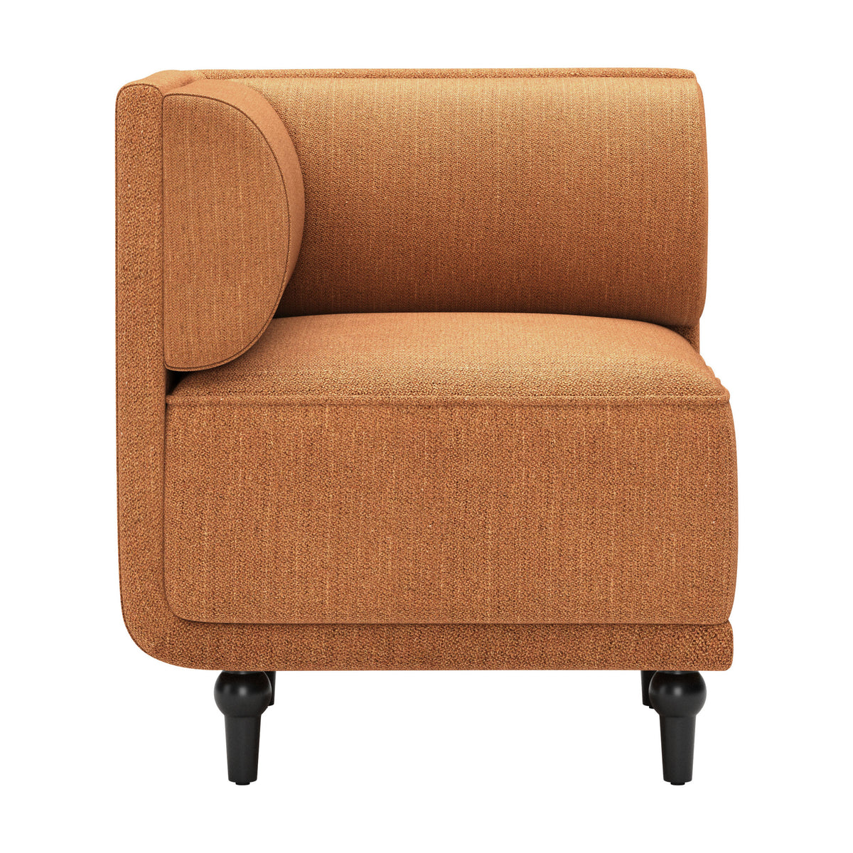 Malben Corner Chair Brown