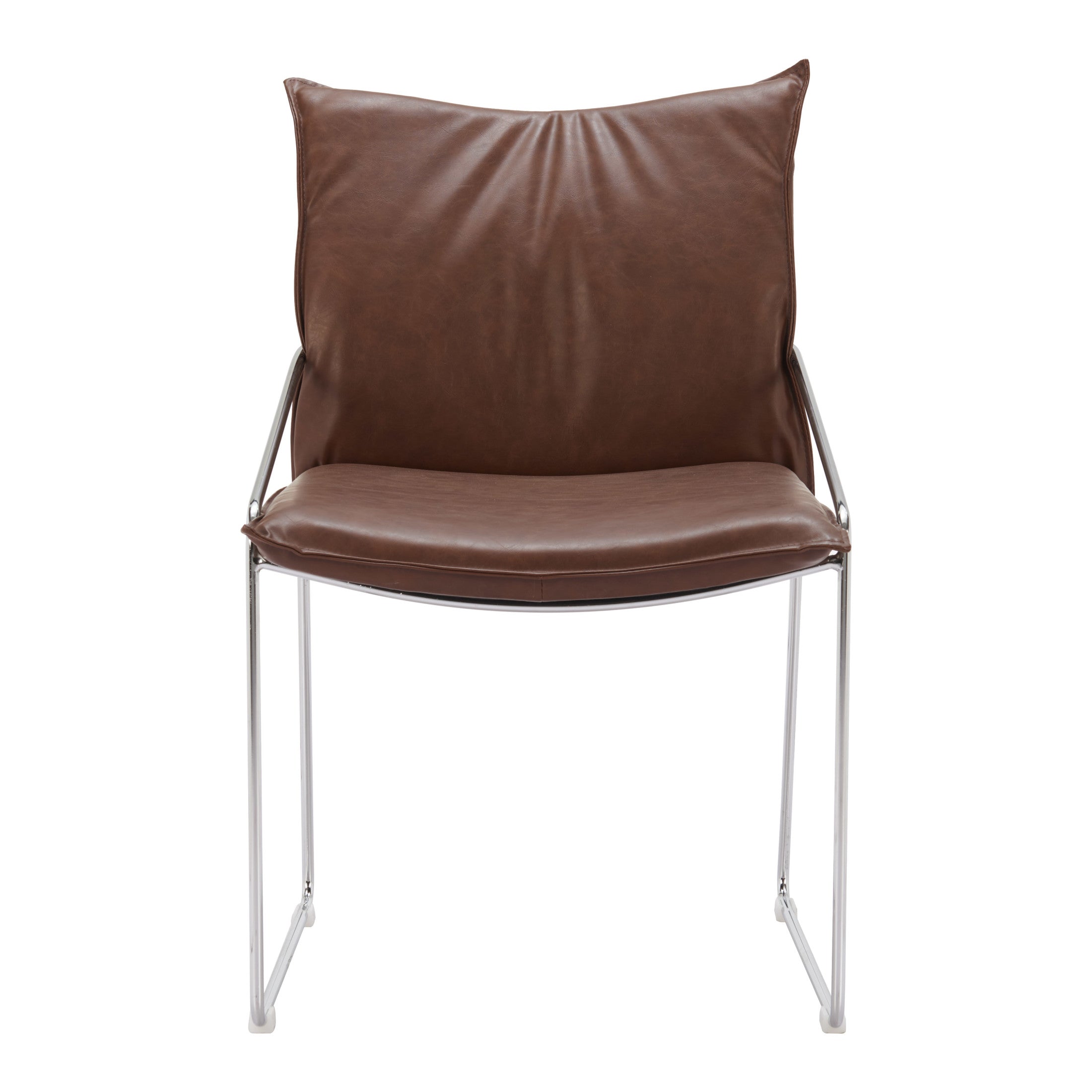 Pola Dining Chair (Set of 2) Brown