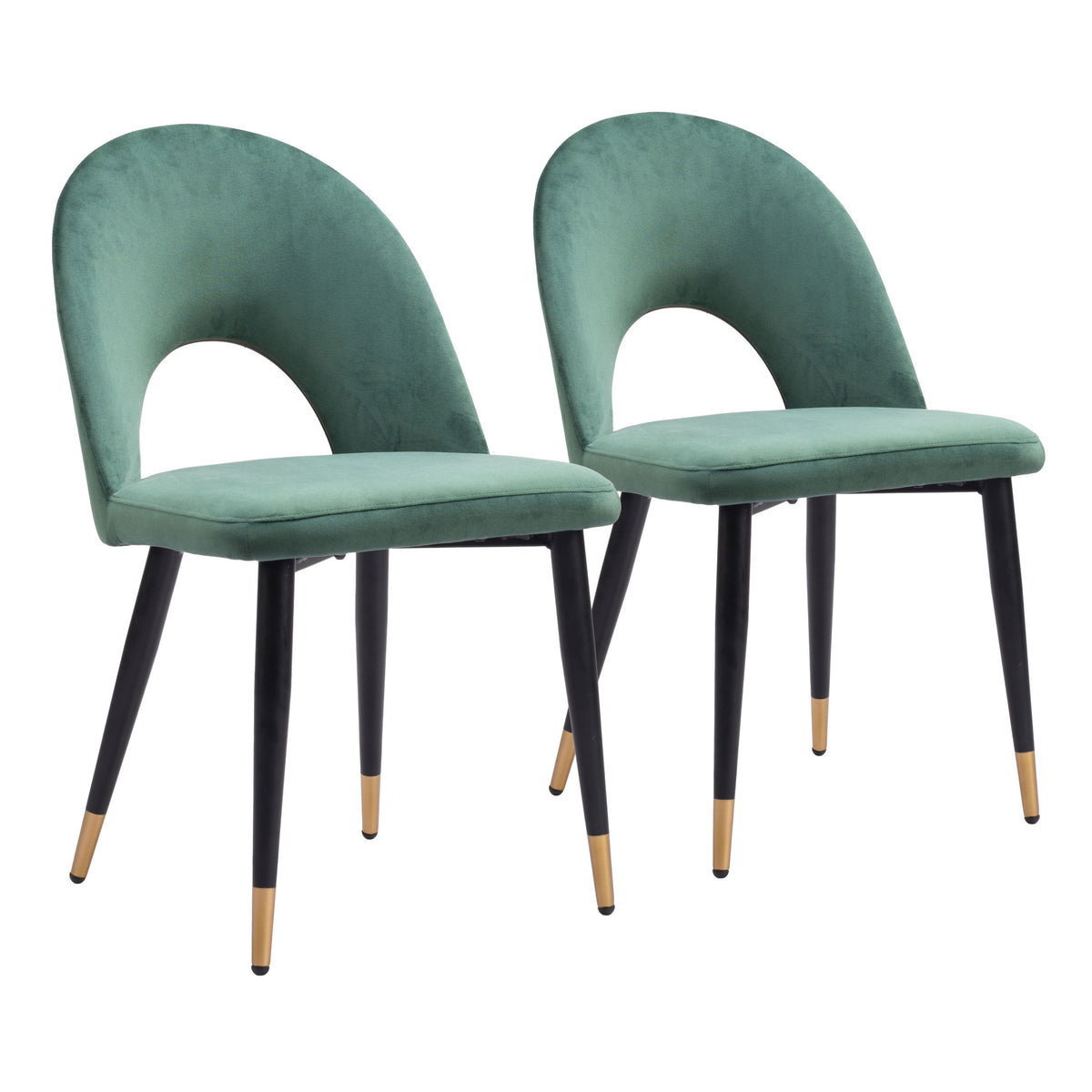 Menlo Dining Chair (Set of 2) Green