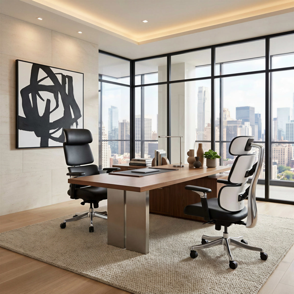 Portia Office Chair Black