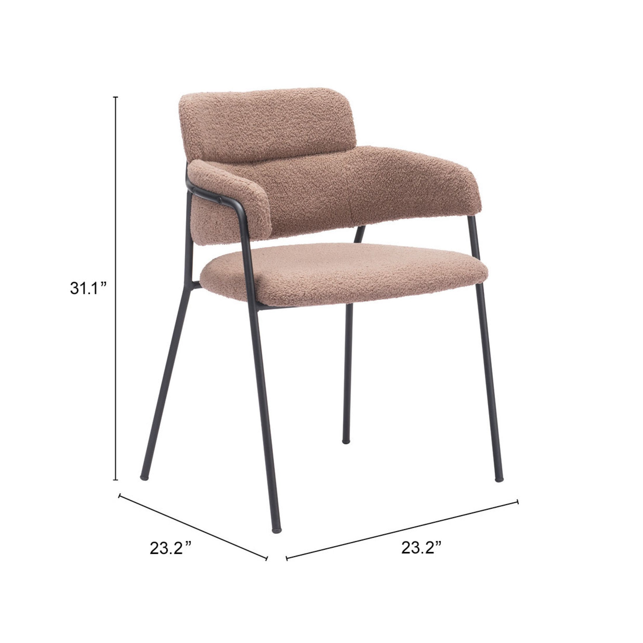 Marcel Dining Chair (Set of 2) Brown