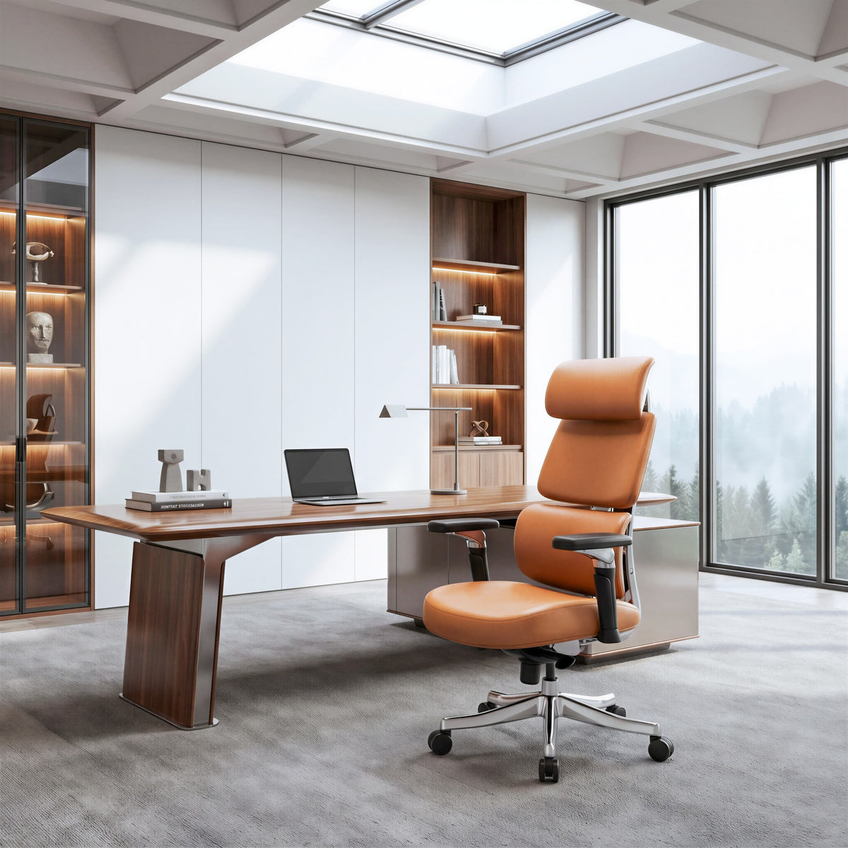 Portia Office Chair Brown