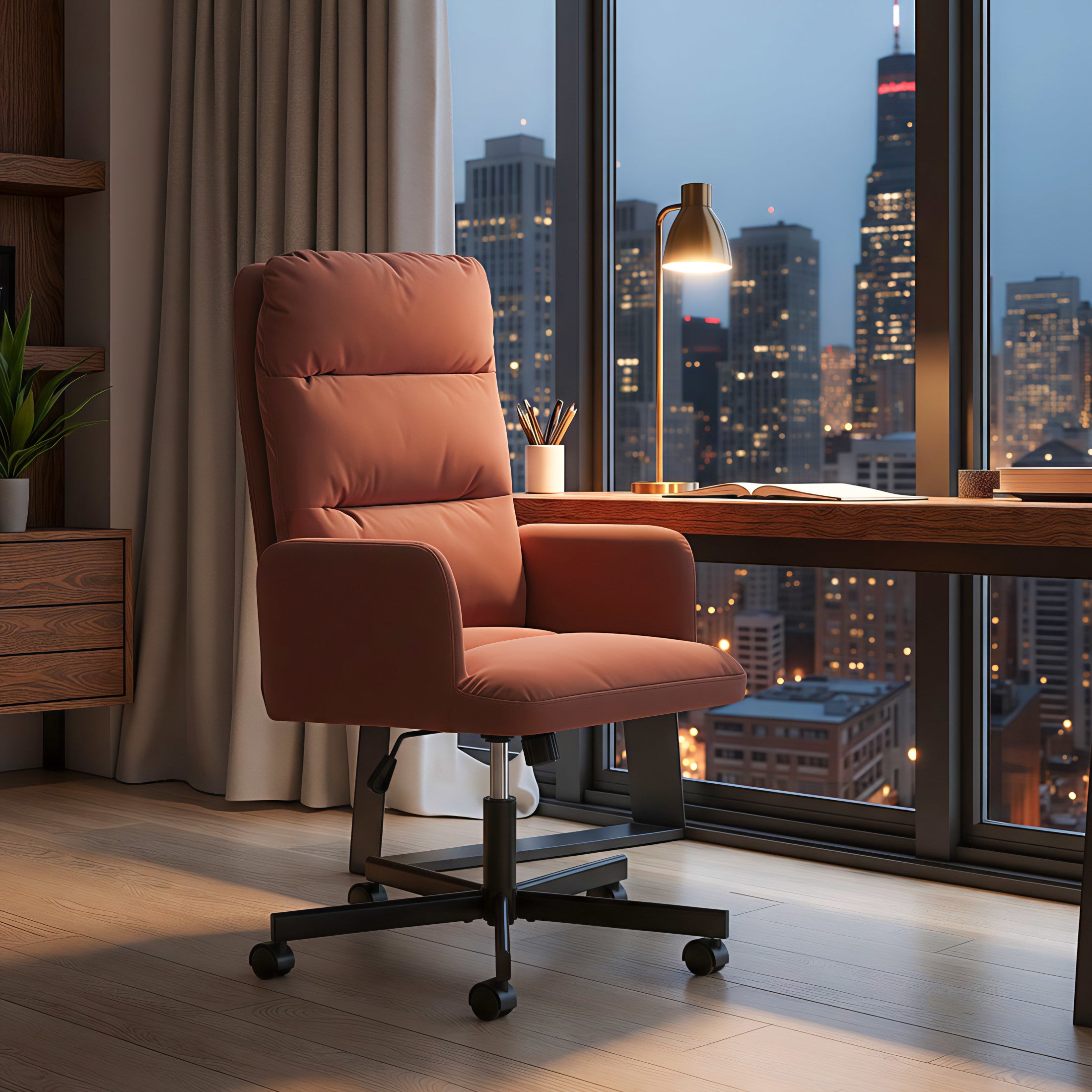 Sable Office Chair Brown
