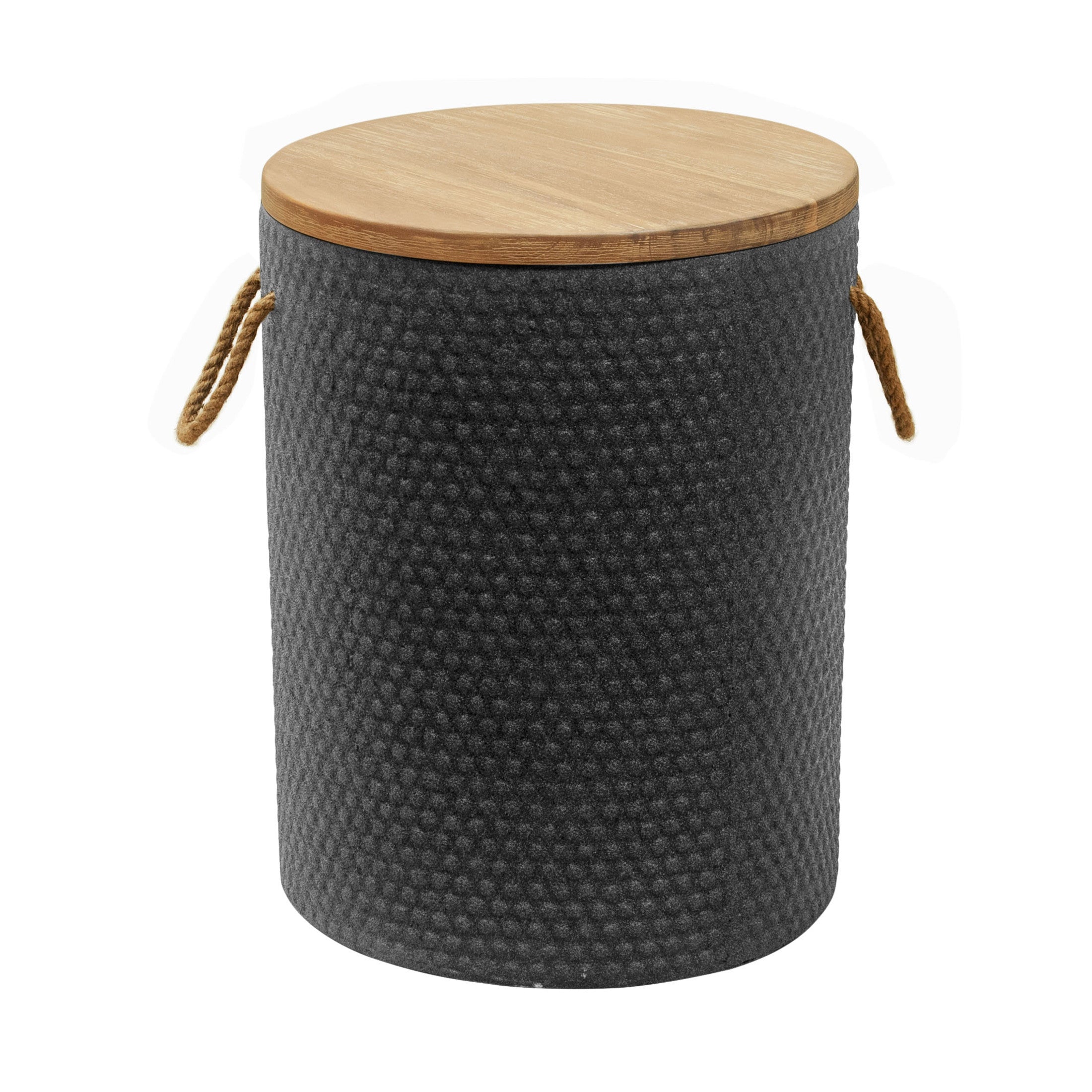 Beban Side Table Natural & Black
