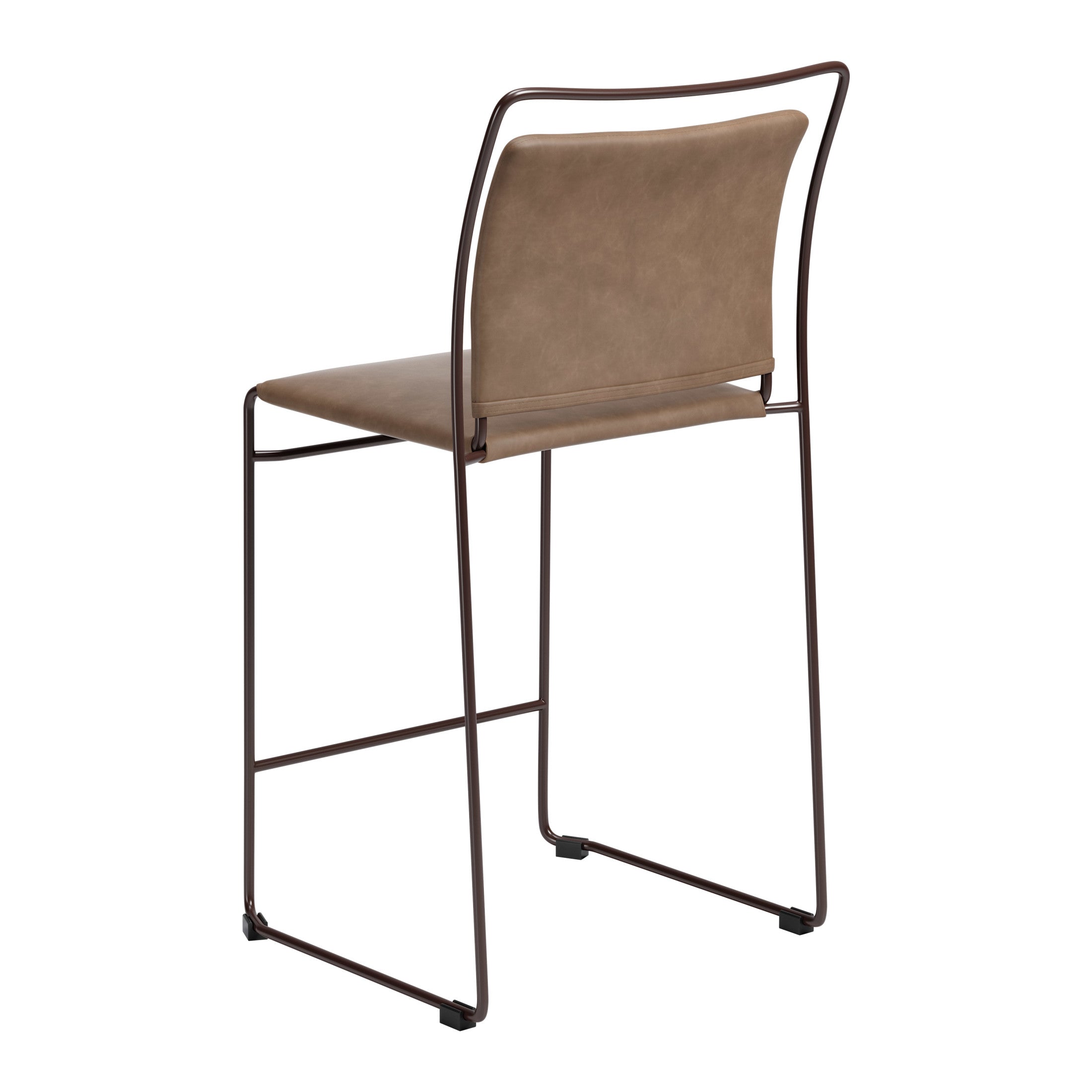 Verbena Counter Stool (Set of 2) Brown