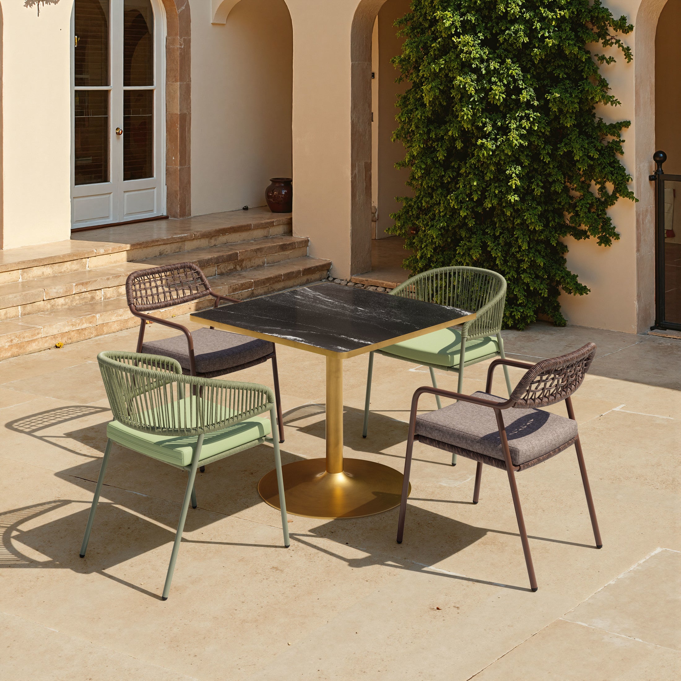 Skye Dining Chair (Set of 2) Green