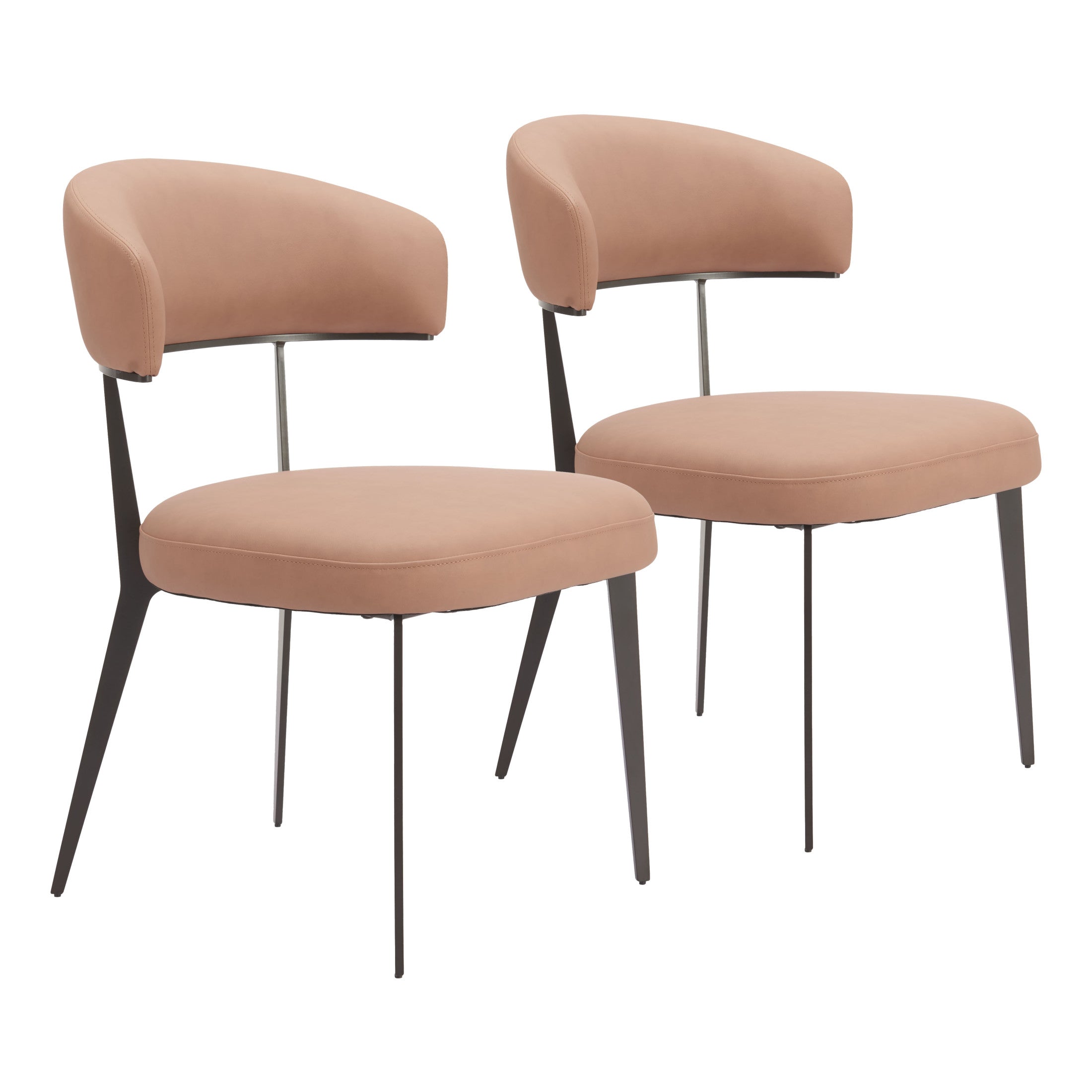 Loom Dining Chair (Set of 2) Tan