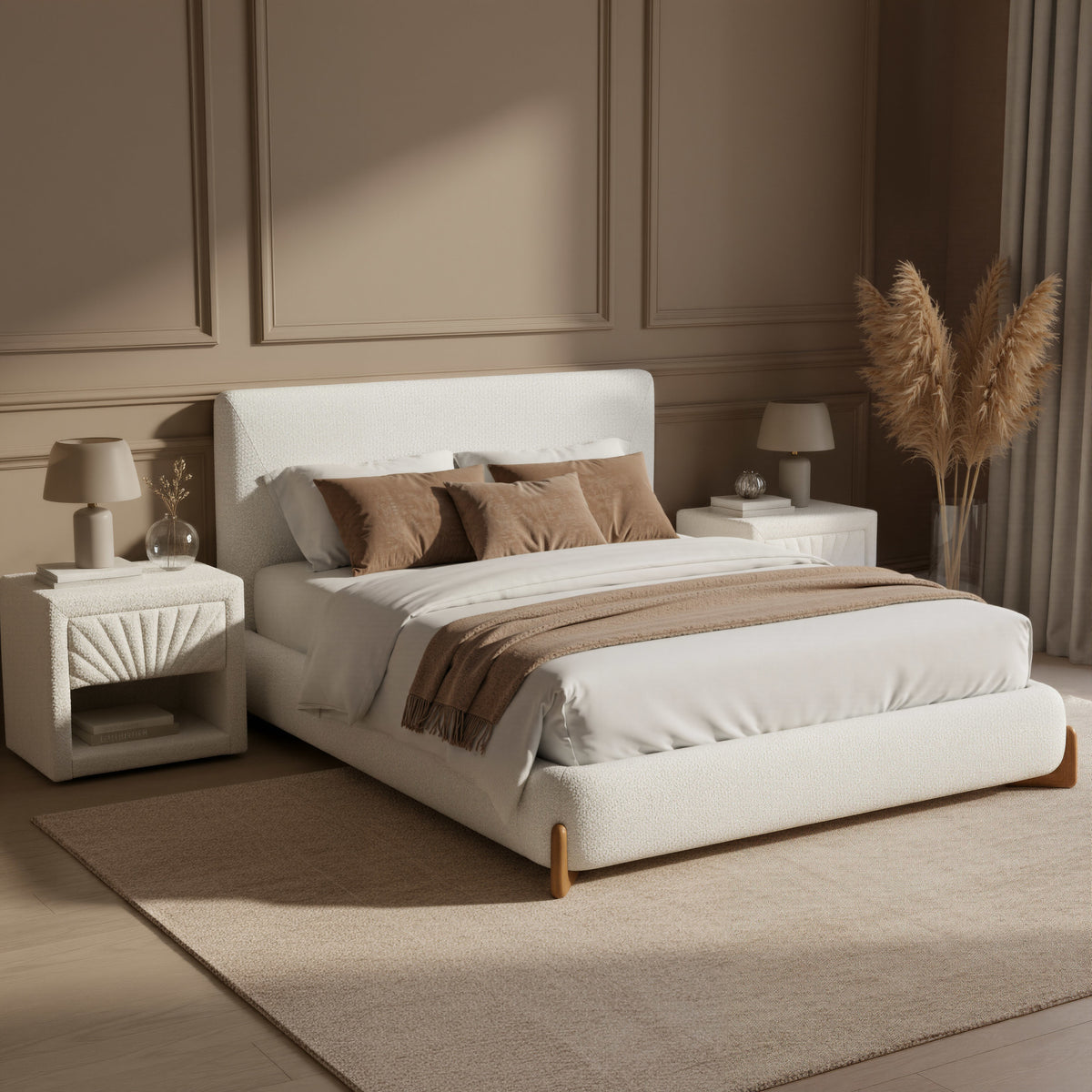 Baris Nightstand Ivory