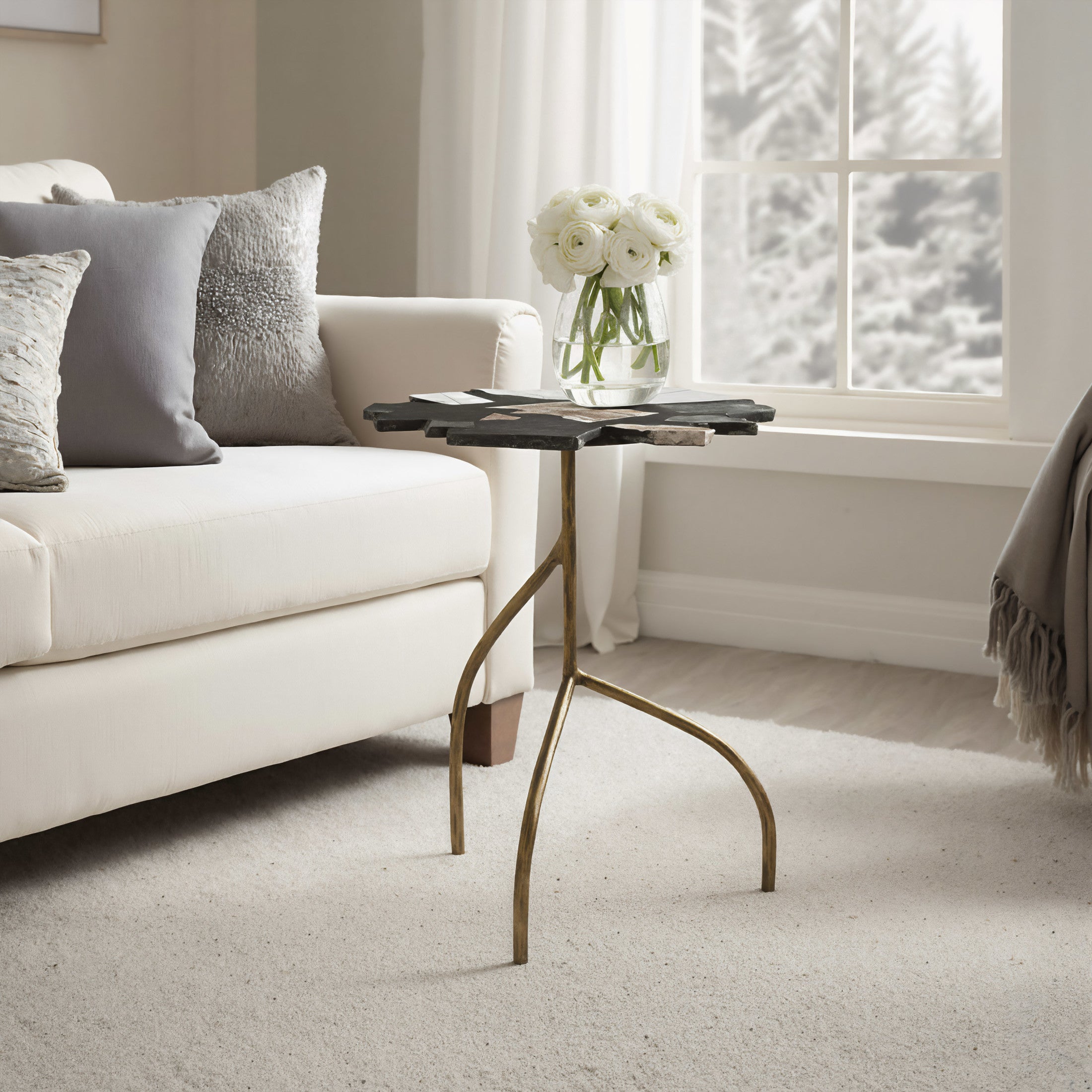 Baia Side Table Multicolor