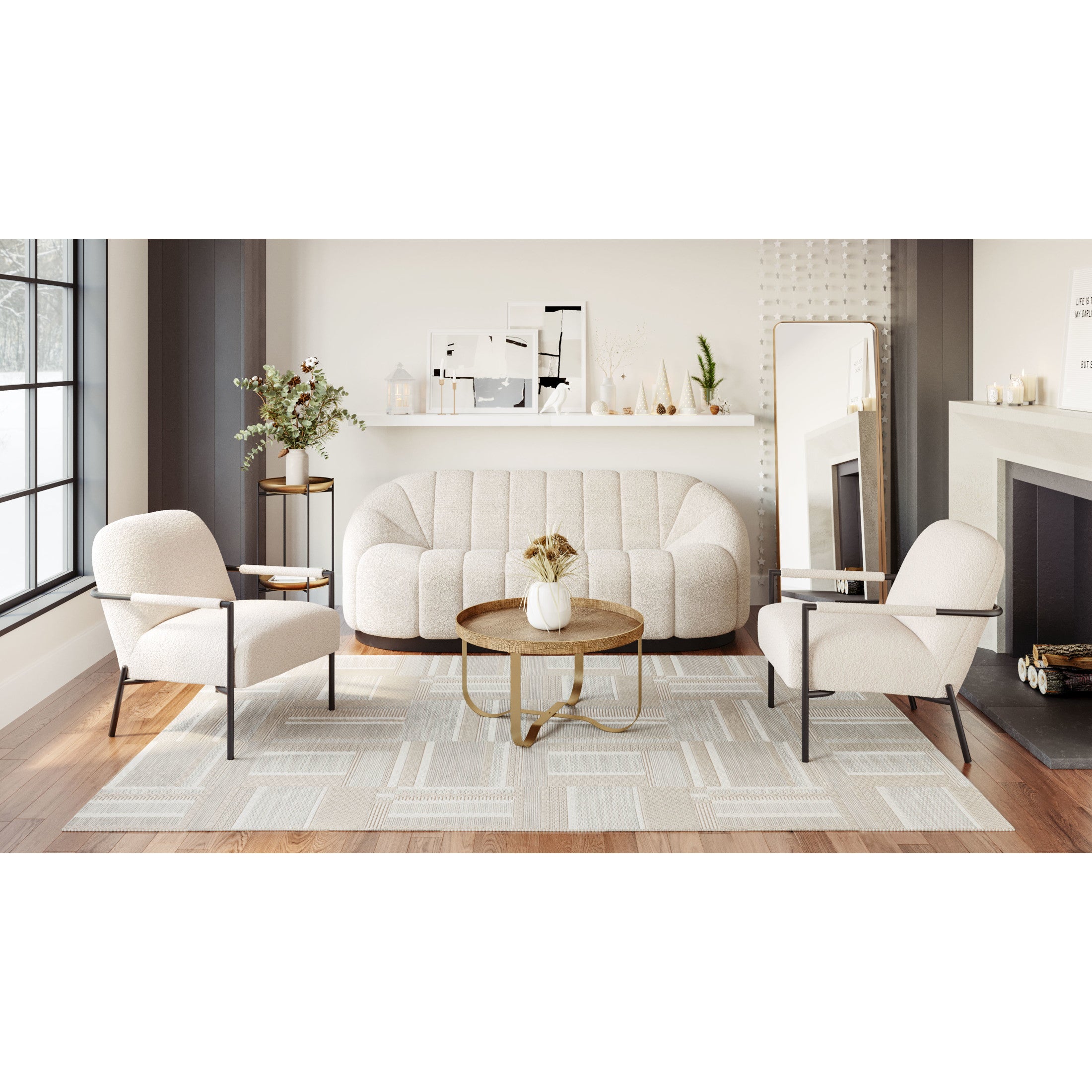 Bronson Accent Table Bronze