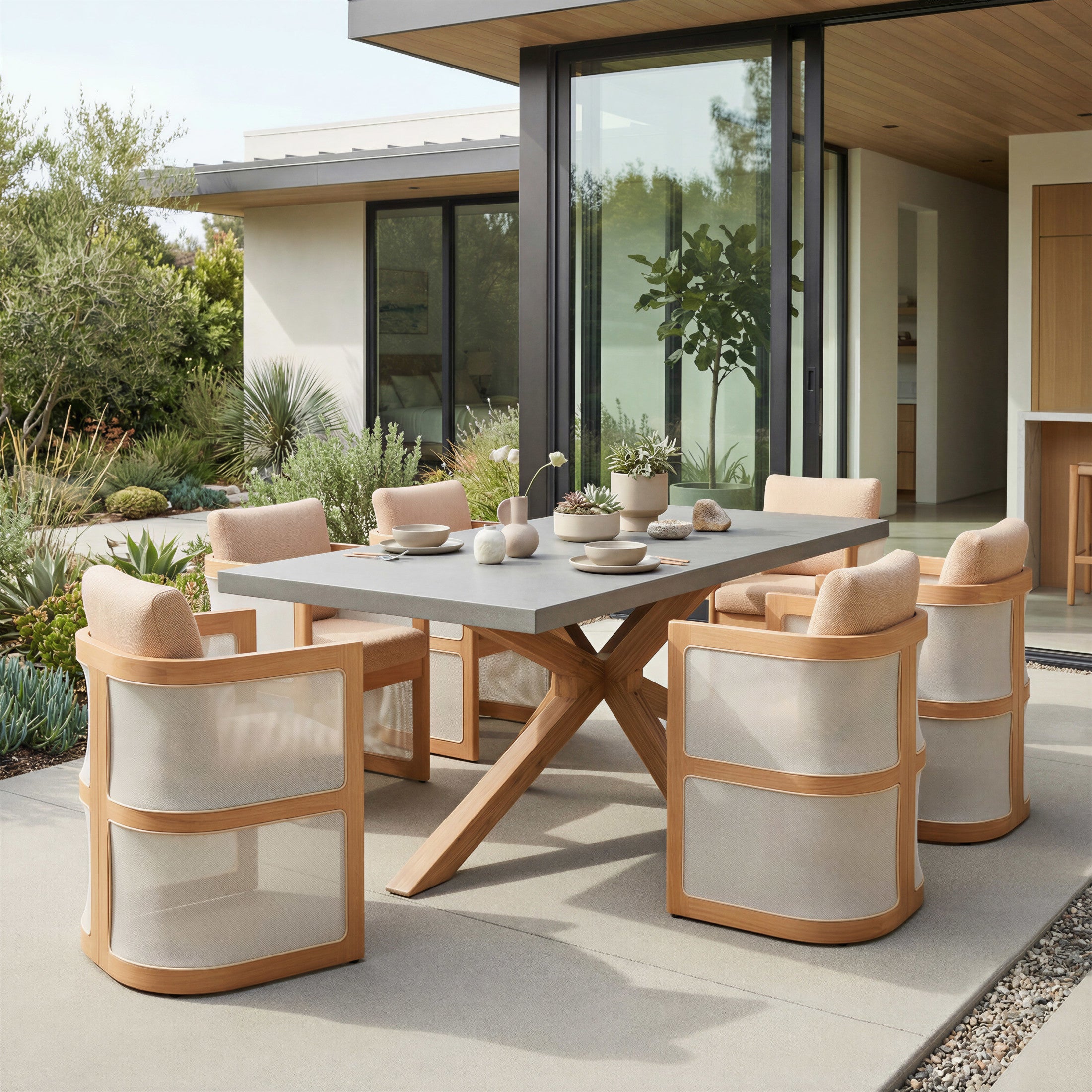 Nue Dining Chair Brown