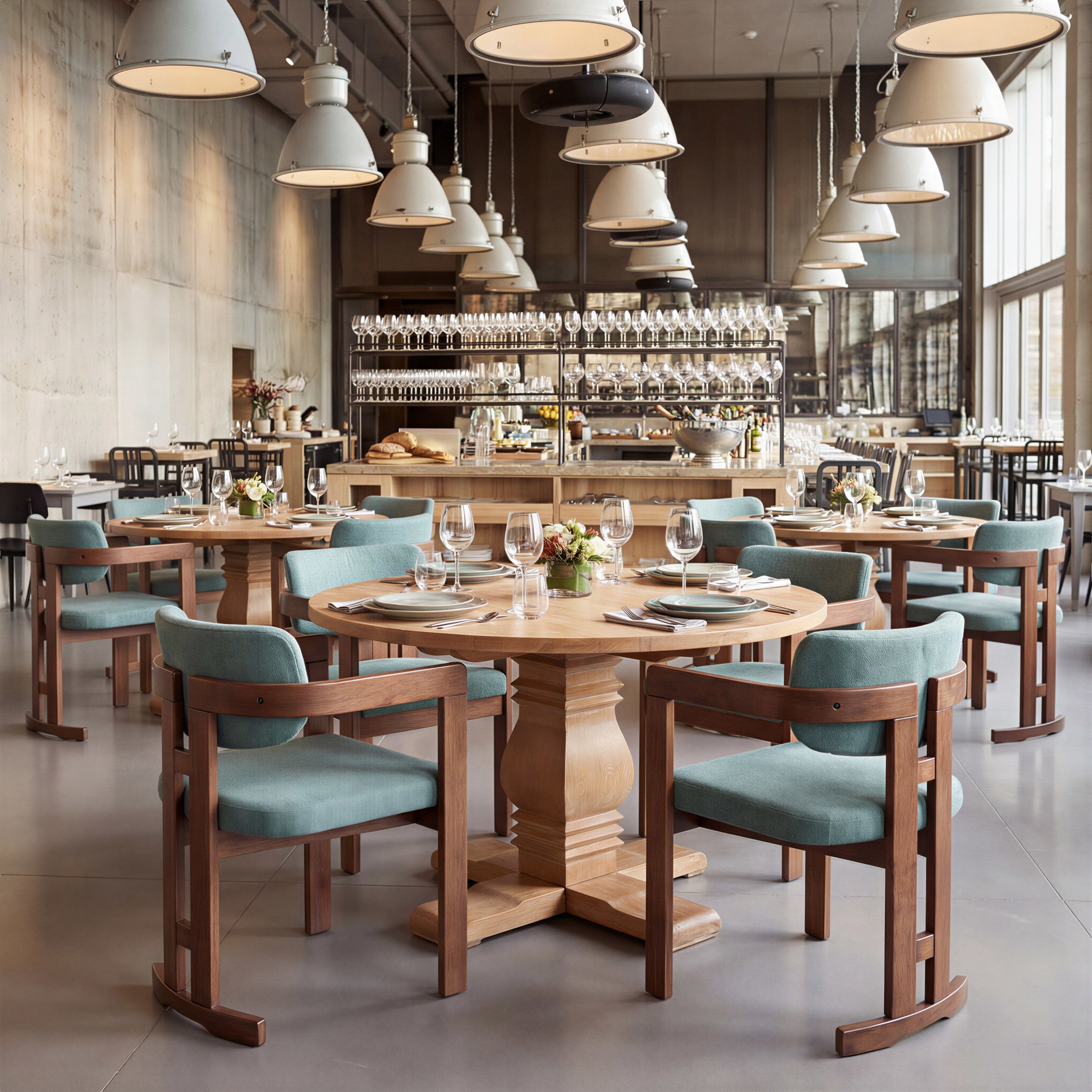 Tabi Dining Table Brown