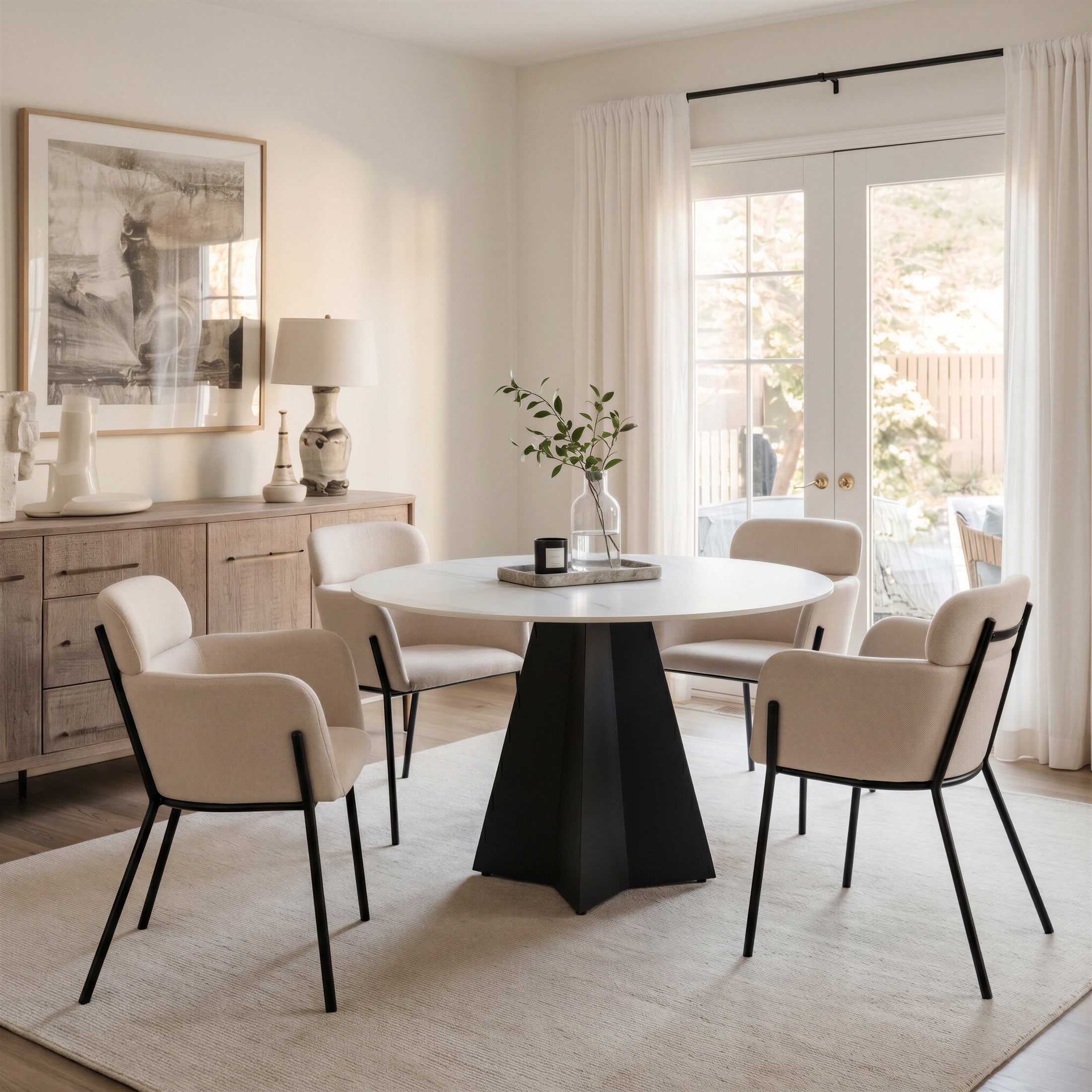 Bremor Dining Chair (Set of 2) Beige